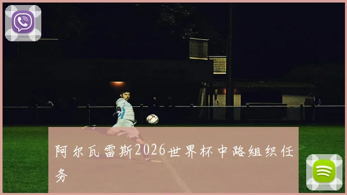 阿尔瓦雷斯2026世界杯中路组织任务